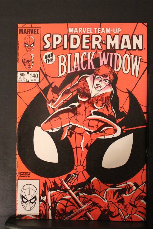 Marvel Team-Up #140 (1984) High-Grade NM- or better! Black Widow and Spidey Wow!