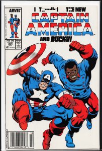 Captain America #334 (1987) Captain America [Key Issue]