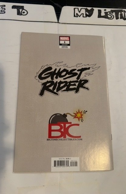 Ghost Rider #1 Parrillo Virgin Cover (2022)