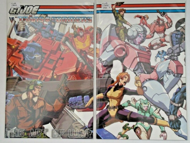 GI Joe vs. Transformers v3: Art of War ('06, DDP, of 5) All 16 Covers 