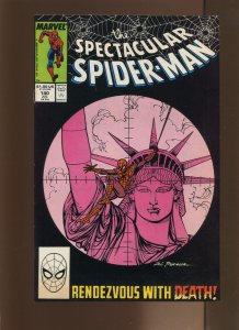 Spectacular Spiderman #140 - Sal Buscema Cover Art. (9.2) 1988