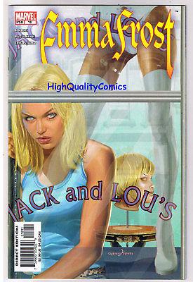 EMMA FROST #18, NM, Greg Horn, Good Girl, Femme Fatale, 2003