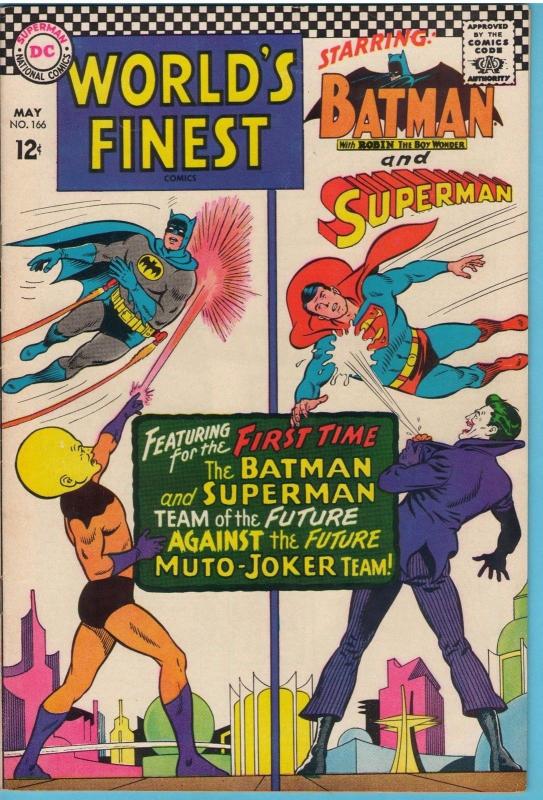World's Finest 166 May 1967 VF- (7.5)