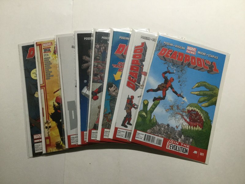 Deadpool 1-5 1 2 3 4 5 8 13 (2013) Lot Run Set Near Mint Nm Marvel