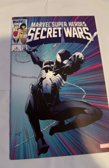 Secret Wars #8 Near Mint 9.4 Facsimile GalaxyCon Exclusive Variant 2024