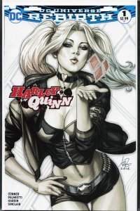 Harley Quinn #1 Scorpion Comics Cover (2016) Harley Quinn