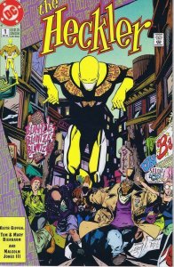 The Heckler #1 ORIGINAL Vintage 1992 DC Comics