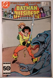 Batman and the Outsiders #24 (8.0, 1985) 1st App Sister Eve
