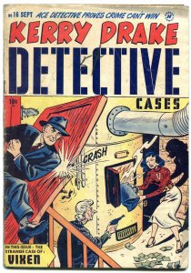 Kerry Drake Detective #16 1949- Golden Age crime comic VG