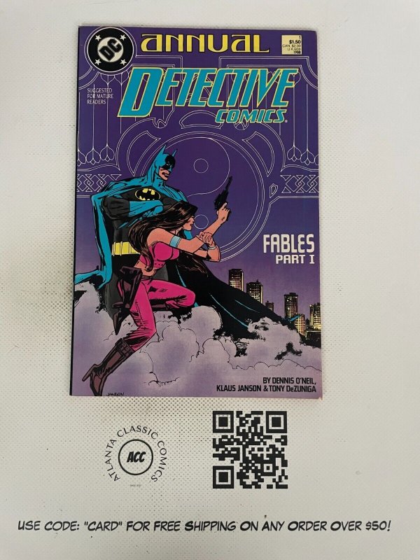 Detective Comics Annual # 1 VF/NM DC Comic Book Fables Part 1 Joker Ivy 16 J219