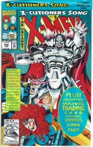 Uncanny X-Men #296 Scott Lobdell Cable X-Factor Polybag w/ Card  NM