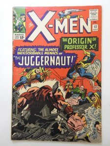The X-Men #12 (1965) 1st Appearance of Juggernaut! Fair Cond! Centerfold Missing