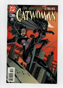 Catwoman #51 (1997) NM+ (9.6) Never try and keep her down. (d)