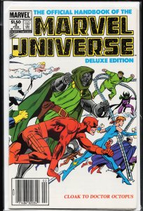 The Official Handbook of the Marvel Universe #3 (1985) Cloak
