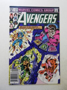 Avengers #235 VF- Condition! MJ insert!