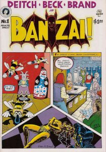 Banzai! #1 FN ; Kitchen Sink | Underground Kim Deitch Joel Beck