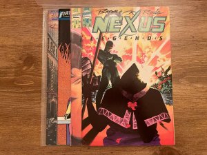 4 First Comics Nexus Legends # 4 5 + Warp Special Chaos # 1 + Shatter # 1 J938