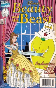 Disney's Beauty and the Beast #2 Newsstand Cover (1994-1995) Marvel Comics