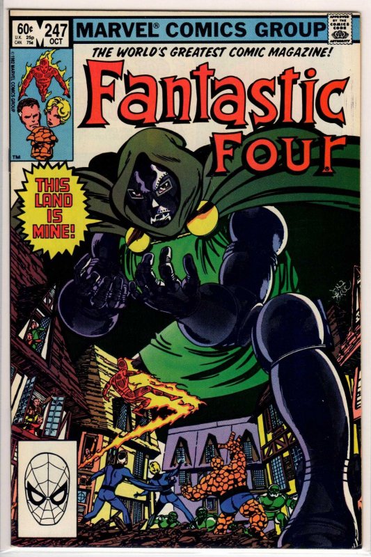 Fantastic Four #247 (1982) 9.0 VF/NM