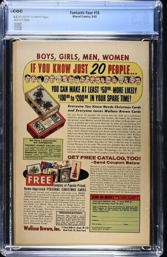 Fantastic Four #18 1963 Marvel Comics CGC 6.5 1st app Super-Skrull