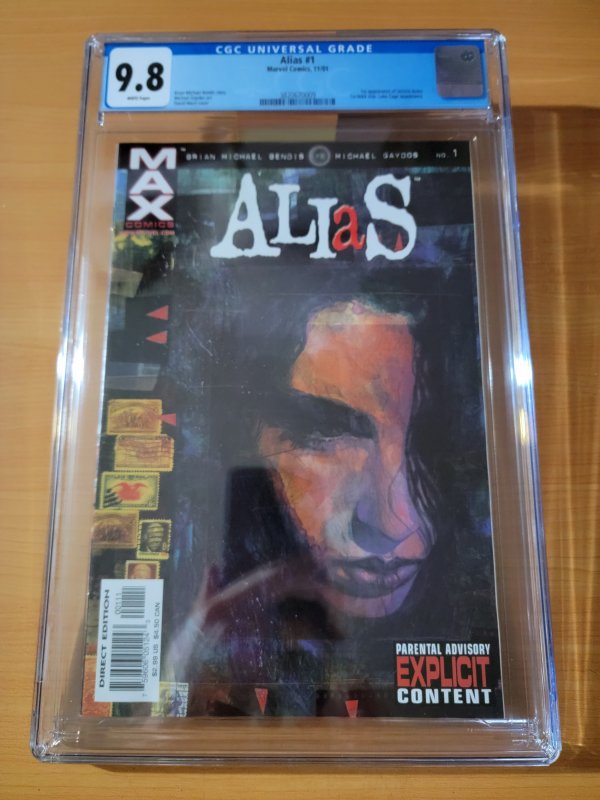 Alias #1 9.8 (First Jessica Jones)