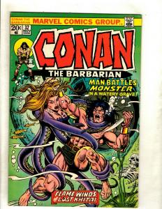 Lot Of 6 Conan The Barbarian Marvel Comic Books # 30 31 32 35 36 38 Sonja RS1