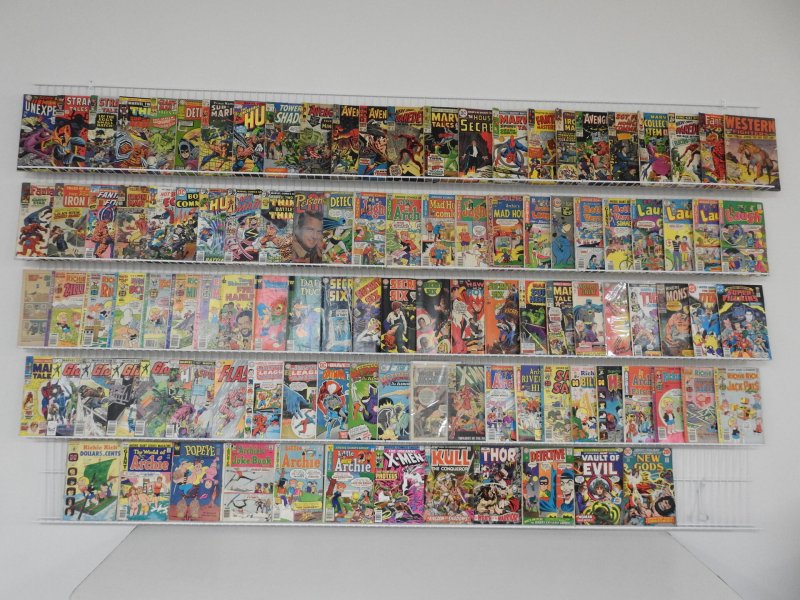 Huge Lot of 108 Silver/Bronze Comics W/ Daredevil, Avengers, Hulk! See Desc.