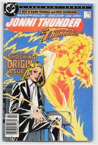 Jonni Thunder #1 (1985) Thunderbolt [Key Issue]