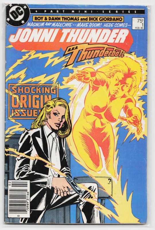 Jonni Thunder #1 (1985) Thunderbolt [Key Issue]