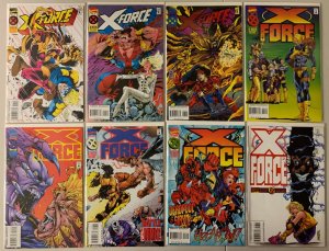 X-Force lot from #41-80 + 3 Annuals Marvel 39 diff avg 7.0 FN/VF (1994-1998)