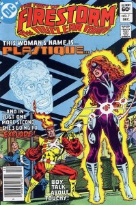 Fury of Firestorm, The #7 (Newsstand) FN ; DC | 1st Appearance Plastique