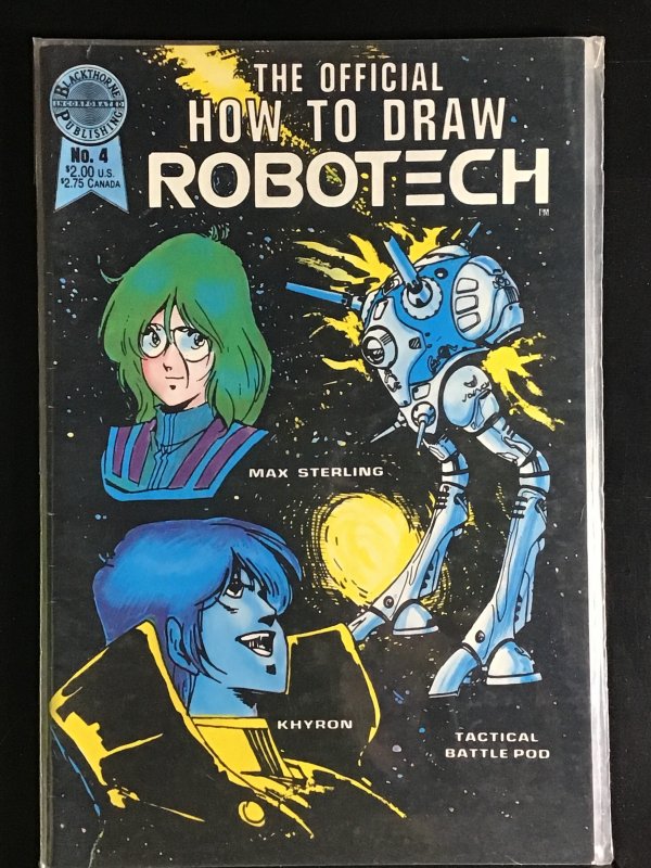The  Official How To Draw Robotech #4 (1987)