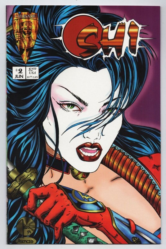 Shi Way Of The Warrior #2 (Crusade, 1994) VF 