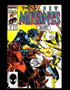 Lot of 12 The New Mutants Comics #50 52 53 54 55 57 58 59 60 61 62 63 SM20