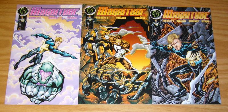 Magnitude #1-3 VF/NM complete series - ape entertainment - john byrne set lot 2