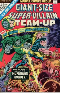 Giant-Size Super-Villain Team-Up Set 1&2  Both F/VF  Dr. Doom & Sub-Mariner!