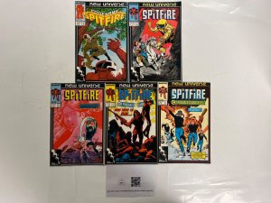 5 Spitfire Marvel Comic Books # 6 7 8 9 10 Avengers Defenders Thor Hulk 43 JS57
