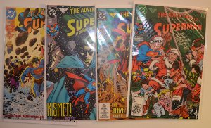Adventures of Superman Lot of 4 #487, 493, 494, 508 DC (1992) 1st Print Comics