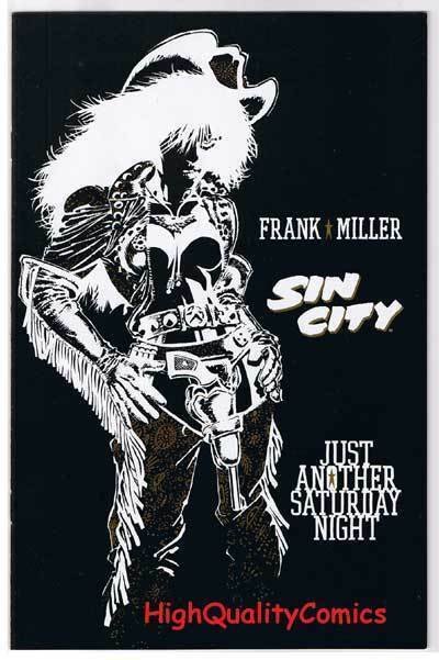 SIN CITY JUST A SATURDAY NIGHT, VF+, Frank Miller, 1998,more FM and SC in store