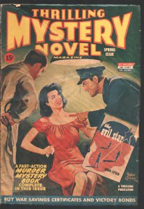 Thrilling Mystery Novel-Spring 1945-spicy female on this intense Rudolph Bela...