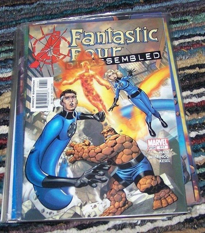 FANTASTIC FOUR #517   2004 marvel  avengers disassemnled 