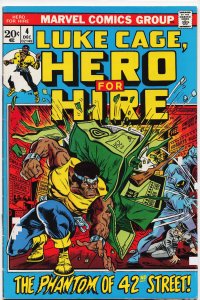 Hero for Hire #4 (1972) Luke Cage