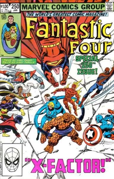 Fantastic Four (1961 series) #250, VF+ (Stock photo)