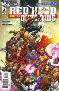 Red Hood and the Outlaws #2 VF ; DC | New 52 Kenneth Rocafort