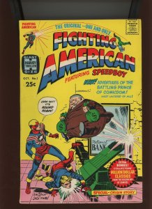 (1966) Fighting American #1: SILVER AGE! JACK KIRBY! (6.0)