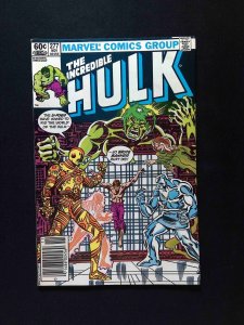 Incredible Hulk #277  Marvel Comics 1982 VF- NEWSSTAND