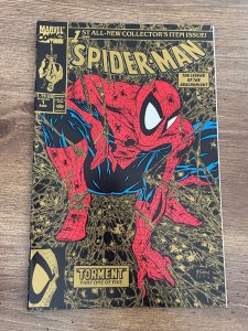 Spider-Man # 1 NM (GOLD Variant) Marvel Comic Book Todd McFarlane Series 9 J267