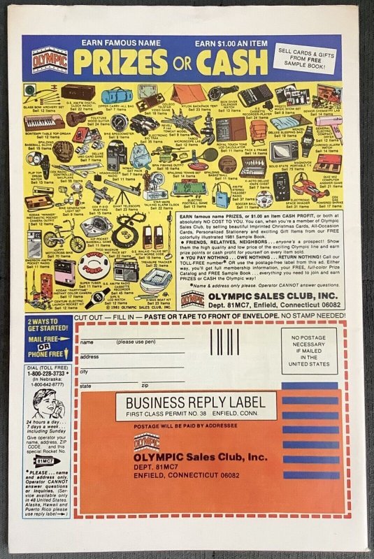 Marvel Two-In-One Annual #6 (1980, Marvel) 1st Appearance American Eagle. VF