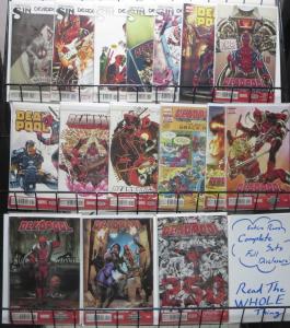 DEADPOOL (MARVEL 2012) #29-37,39-45 VF-NM. Original Sin crossover/Omega Red/more