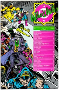 Hawkman! Joker! Hourman!  WHO'S WHO: DEFINITIVE DIRECTORY of the DCU #10...